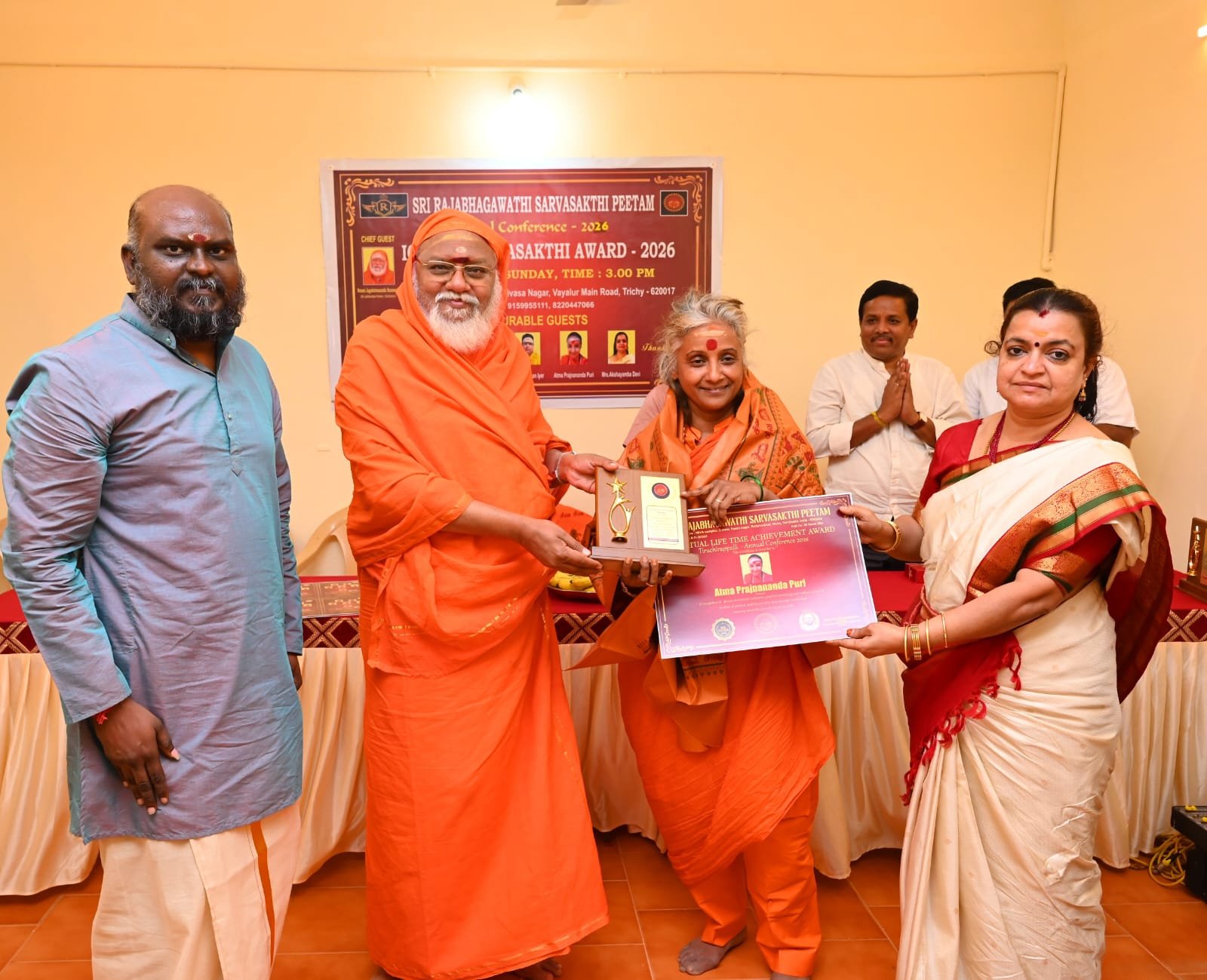Spiritual Lifetime Achievement Award - 2026